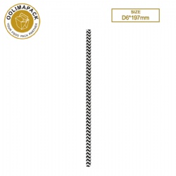 D6*197mm Paper Straw