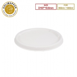 D167*10.6mm For 850/1000ml Bagasse lid