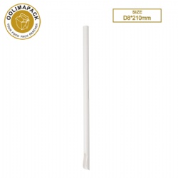 D8*210mm Smoothie paper straw