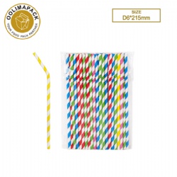 D6*215mm Paper Straw