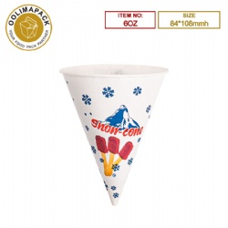 6oz Paper Cone Cups