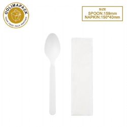 159mm CPLA Spoon Cutlery set