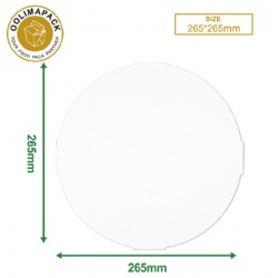D265mm Pizza paper pad