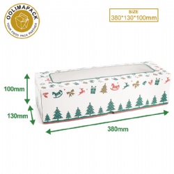 380*130*100mmh cake box