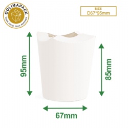 D67*95mm Butterfly paper cup