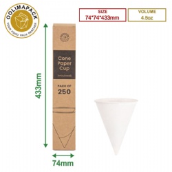 4.5ozoz Paper Cone Cups