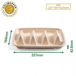 227*164*42.6mm Taco tray
