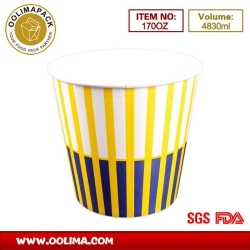 170OZ paper popcorn box