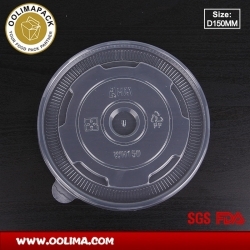 D150mm PP lid for 700ml salad bowl