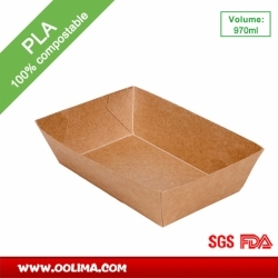 970ml Boat tray（PLA）