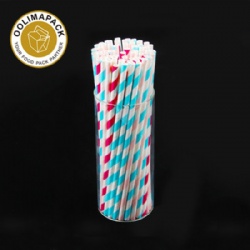 Paper Straw D6mm x 150mmh