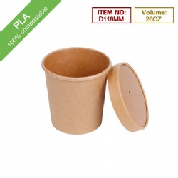 26OZ Kraft soup cup